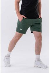 NEBBIA Relaxed-Fit férfi Dark Green rövidnadrág - NEBBIA XL