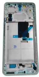  tel-szalk-1929695204 Xiaomi 12 Lite zöld előlap LCD keret, burkolati elem (tel-szalk-1929695204)