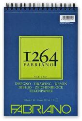 Fedrigoni 1264 univerzális rajztömb, 180 g - A4, felül spirálos