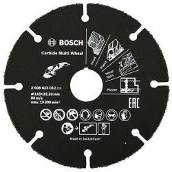 Bosch Carbide Vágótárcsa Univerz. Bosch 115q 2608623012 (3900047)
