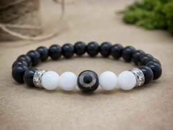 R. M. ékszer Oltalmazó szem vegyes ásvány karkötő (18603RM15)