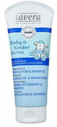 Lavera Baby & Kinder Neutral tusfürdő és sampon (Wash Lotion & Shampoo) 200 ml