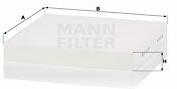 Mann-filter Filtru, aer habitaclu MANN-FILTER CU 23 024 (CU 23 024)