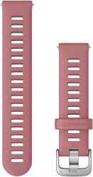 Garmin Quick Release 18 curea silicon roz deschis compatibila cu Venu 2s / Freorunner 255s / Vivoactive 4s / Vivomove 3s (010-11251-3H) - trisport