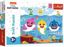 Trefl Baby Shark - A tengerparton 30 db-os (18284)