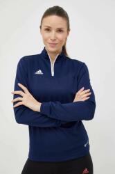 Adidas edzős pulóver Entrada 22 sötétkék, női, sima, H57483 - sötétkék M