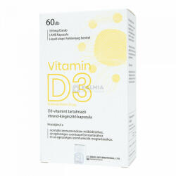 BioVitality D3-vitamin kapszula 60 db