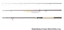 Delphin MAGMA M3 Medium feeder 360cm 120g 3pc (101000292)
