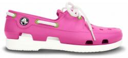 Crocs Pantofi Crocs Kids' Beach Line Lace Boat Shoe Roz - Fuchsia 30-31 EU - C13 US