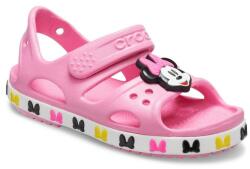 Crocs Sandale Crocs Fun Lab Crocband Disney Minnie Mouse Sandal Roz - Pink Lemonade 30-31 EU - C13 US