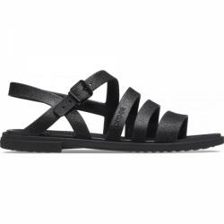 Crocs Sandale Crocs Tulum Glitter Sandal Negru - Black Glitter/Black 36-37 EU - W6 US