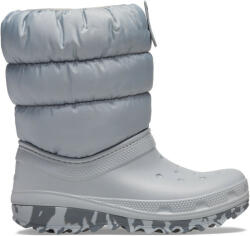 Crocs Cizme Crocs Classic Neo Puff Boot Kids Gri - Light Grey 28-29 EU - C11 US