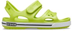 Crocs Sandale Crocs Crocband II Sandal Kids Verde - Lime Punch/Black 20-21 EU - C5 US