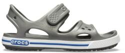Crocs Sandale Crocs Crocband II Sandal Kids Gri - Slate Grey/Blue Jean 23-24 EU - C7 US