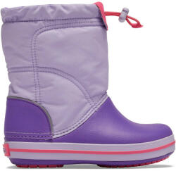 Crocs Cizme Crocs Crocband Lodgepoint Boot Mov - Lavender/Neon Purple 22-23 EU - C6 US
