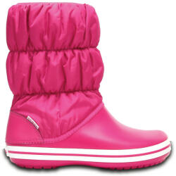 Crocs Cizme Crocs Winter Puff Boot Roz - Candy Pink 37-38 EU - W7 US