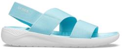 Crocs Sandale Crocs LiteRide Stretch Sandal Albastru - Ice Blue/Almost White 41-42 EU - W10 US