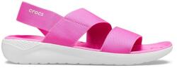 Crocs Sandale Crocs LiteRide Stretch Sandal Roz - Electric Pink/Almost White 38-39 EU - W8 US