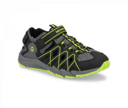 Merrell Kid's Hydro Quench Sandal Negru - Black/Grey 35