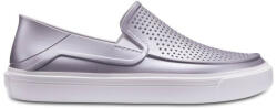 Crocs Pantofi Crocs CitiLane Roka Metallic Slip-on W Gri - Metallic Silver 39-40 EU - W9 US