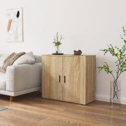 vidaXL Servantă, stejar sonoma, 80x33x70 cm, lemn compozit (816563) Comoda