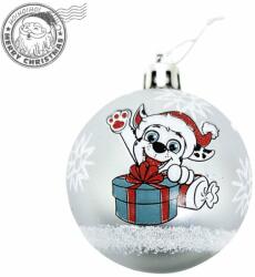EMA Set 10 Globuri brad Craciun Paw Patrol argintii (APW14027)