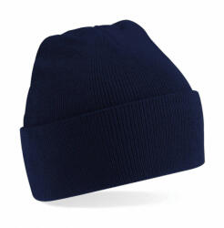 Beechfield Gyerek téli sapka Beechfield Junior Original Cuffed Beanie Egy méret, Sötétkék (navy)