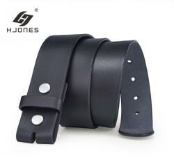 HJones Кожен колан HJones 38 мм. с копчета за смяна на катарамата , еко кожа, черен 4313