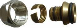 Eurokónuszos csőcsatlakozó 16x2mm ötrétegű és műanyag csőhöz