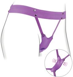 Pipedream Stimulator Ultimate Butterfly Strap-On, Remote Control, 10 Moduri Vibratii, Silicon, USB, Mov Vibrator