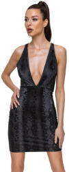 Cottelli Collection Dress Snake 2718162 Black S