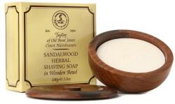 Taylor of Old Bond Street Săpun de ras Lemn de santal - Taylor Of Old Bond Street Sandalwood Herbal Shaving Soap 100 g