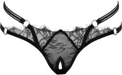 Cottelli Collection Crotchless String 2322250 Black M/L