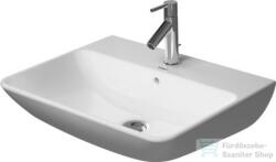 Duravit ME BY STARCK 60x46 cm-es mosdó, White Satin Matt 2335603200 (2335603200)
