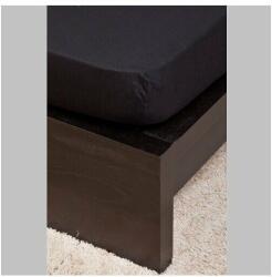 Naturtex Pamut Jersey fekete gumis lepedő 180-200x200 cm (73322)