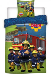 agynemustore Sam a tűzoltó 2 részes Disney pamut-vászon gyerek ágyneműhuzat jav-97