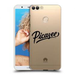 Picasee Husă transparentă din silicon pentru Huawei P Smart - Picasee - black