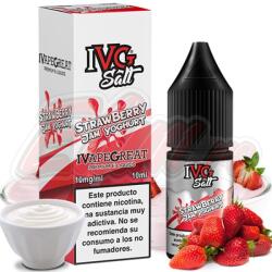 Ivg Lichid Strawberry Jam Yoghurt IVG Salts 10ml NicSalt 20mg/ml (5056348072365) Lichid rezerva tigara electronica