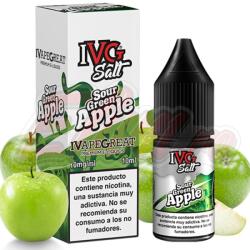 Ivg Lichid Sour Green Apple IVG Salts 10ml NicSalt 20mg/ml (5056348072396) Lichid rezerva tigara electronica