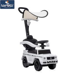 Lorelli КОЛА ЗА ЯЗДЕНЕ mercedes-g350d+ДРЪЖКА+СЕННИК БЯЛА