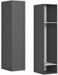 BRW Гардероб flex - 50*66*218 - графит (f57-szafa_zestaw_87-gf)
