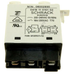  Relé Miele 6002930 Schrack vízzsákos mosogatógéphez