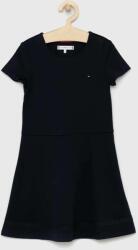 Tommy Hilfiger gyerek ruha sötétkék, midi, harang alakú - sötétkék 116 - answear - 16 990 Ft