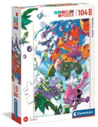 Clementoni SuperColor - Super Friends maxi puzzle 104 db-os (23754)