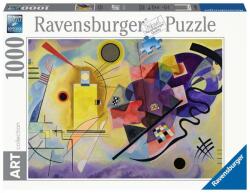 Ravensburger Art Collection - Kandinsky - sárga, piros, kék 1000 db-os (14848)