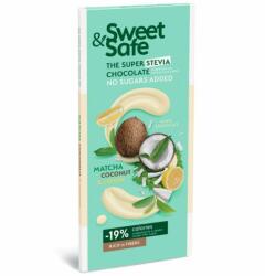 Sweet&Safe Stevia-matcha-kókusz-citrom 90 g