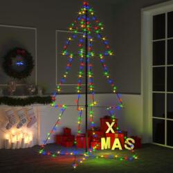 vidaXL 240 LED-es kúp alakú karácsonyfa 118x118 cm (328585)