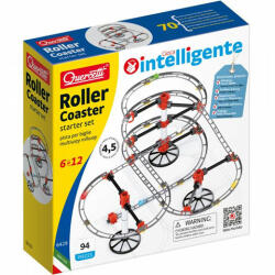 Quercetti Roller Coaster - Hullámvasút alap szett 94 db-os (6429)