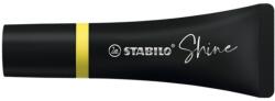 STABILO Shine szövegkiemelő 1-5 mm neon sárga (76/24)