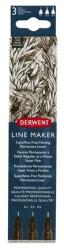 Derwent Line Marker tűfilc szett 3db fekete (E2305560)
